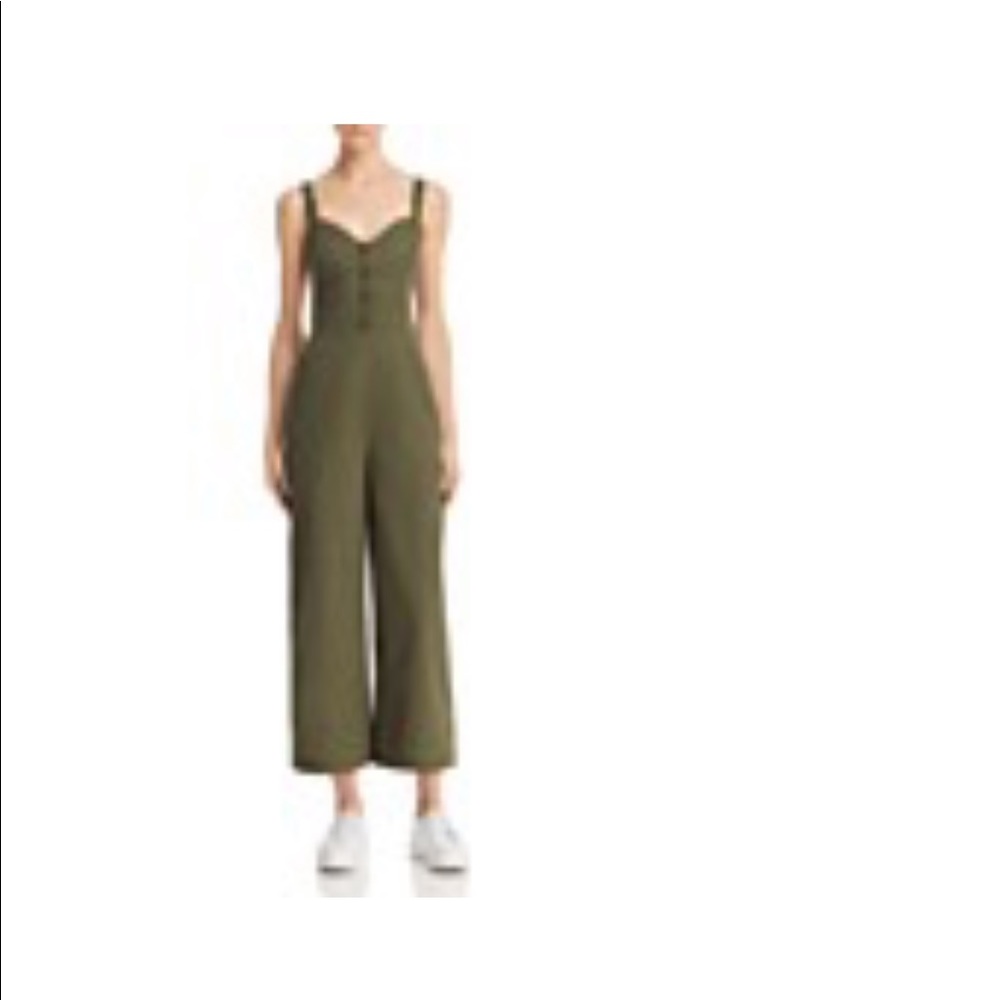 NWT Aqua Bustier Top Jumpsuit